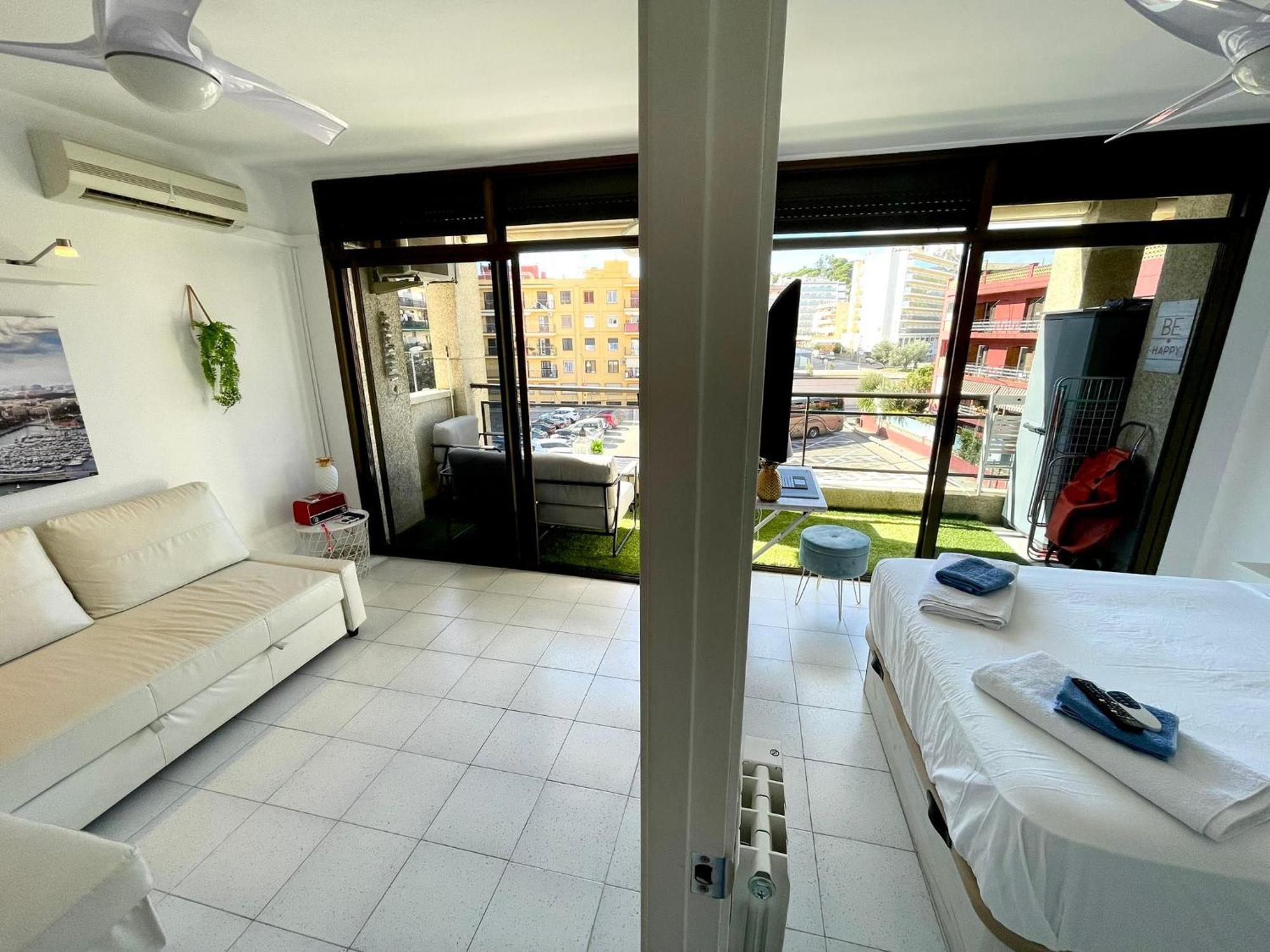Apartemento Piscina Centro Calella 3 Min Playa Eksteriør billede